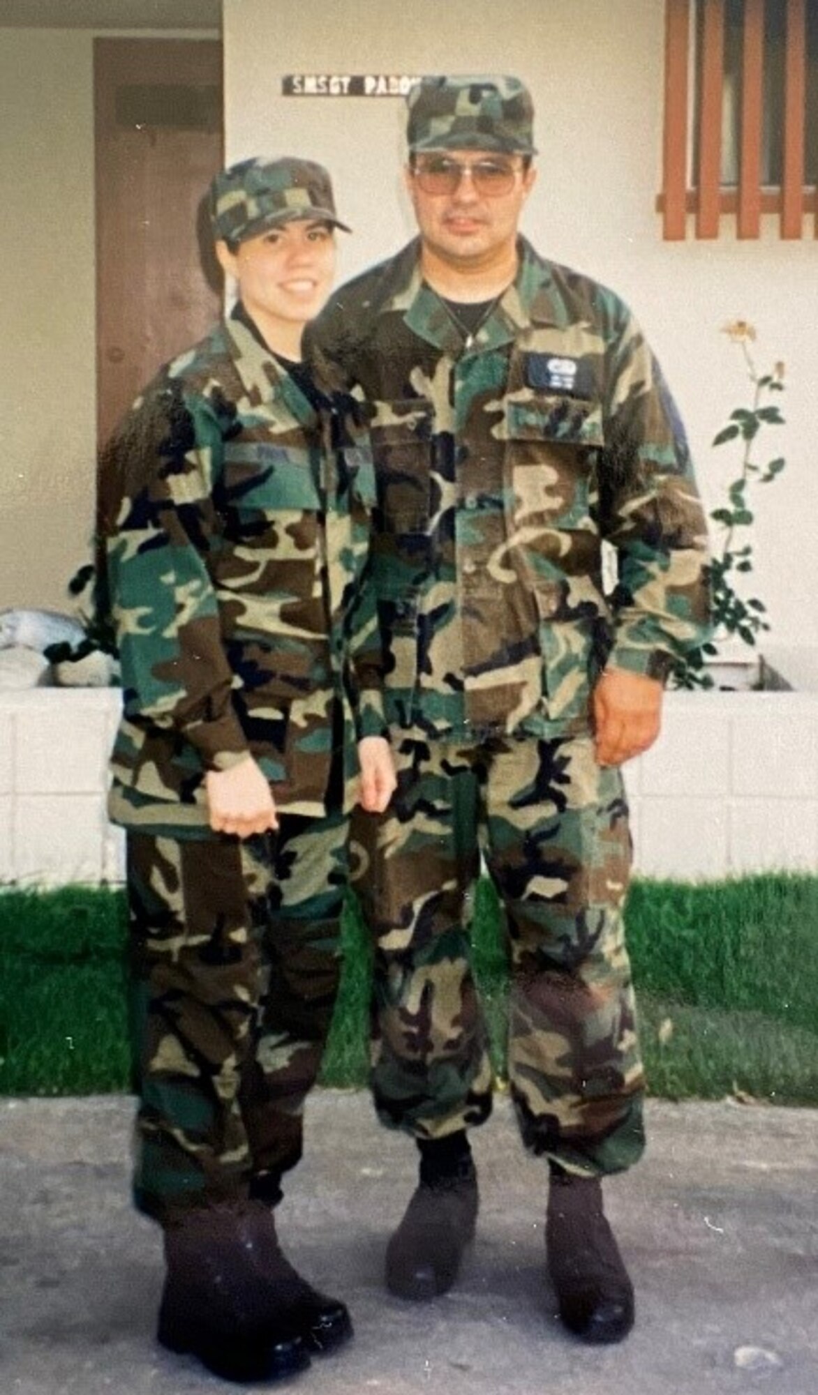 Col Pabon with Father