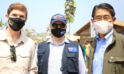Heads of International Missions Visit Cox’s Bazar, Declare Continued Support for Host Communities and Rohingya Refugees