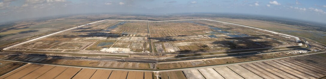 Photo of Indian River Lagoon - S C-44 Project aerial view