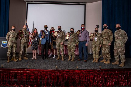 The 37th TRW annual awards ceremony was held at the IAAFA auditorium, Joint Base San Antonio-Lackland, Texas, March 5, 2021.