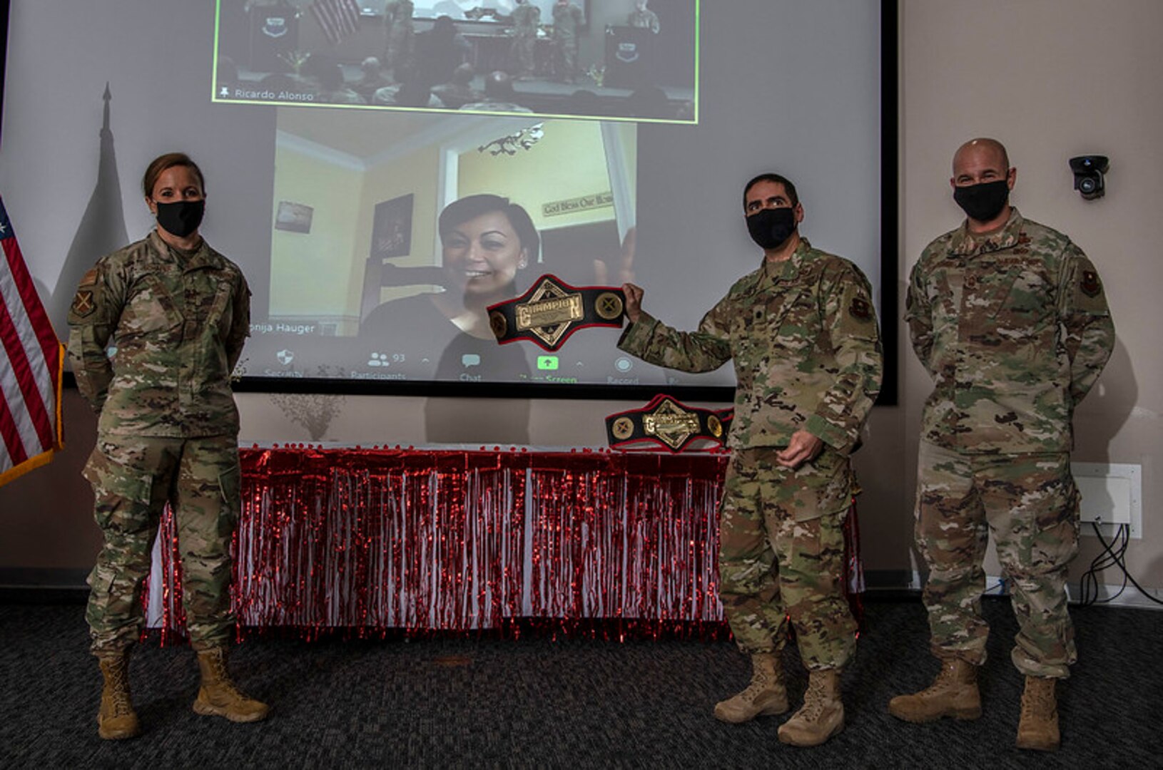 The 37th TRW annual awards ceremony was held at the IAAFA auditorium, Joint Base San Antonio-Lackland, Texas, March 5, 2021.