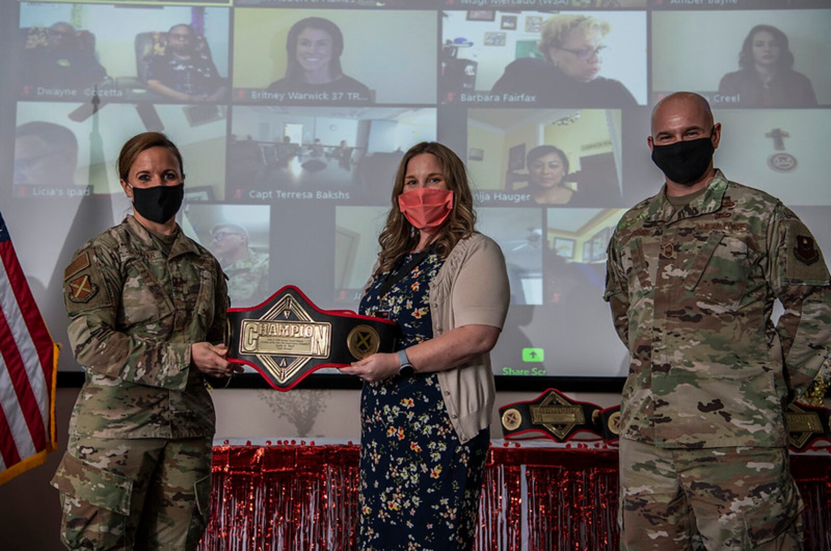 The 37th TRW annual awards ceremony was held at the IAAFA auditorium, Joint Base San Antonio-Lackland, Texas, March 5, 2021.