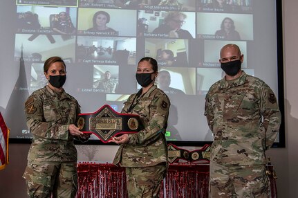 The 37th TRW annual awards ceremony was held at the IAAFA auditorium, Joint Base San Antonio-Lackland, Texas, March 5, 2021.