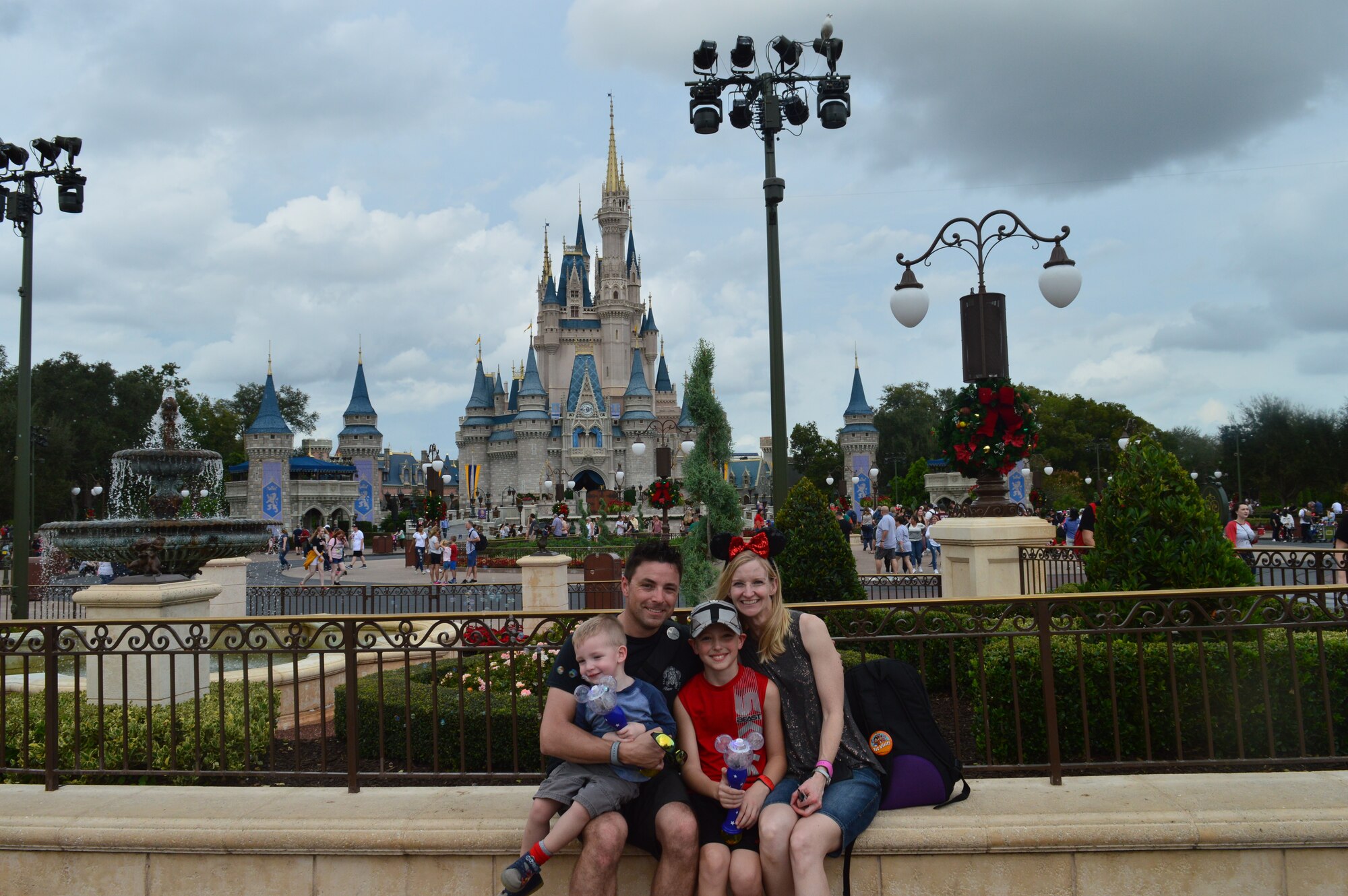 Canadian Armed Forces Capt. Patrick Rodrigue, his wife, Wendy, and their family experienced one of their life-long dreams of visiting Disney World thanks to their pre-departure preparations, which he said is key to lowering stress and helping with integration into a new culture.