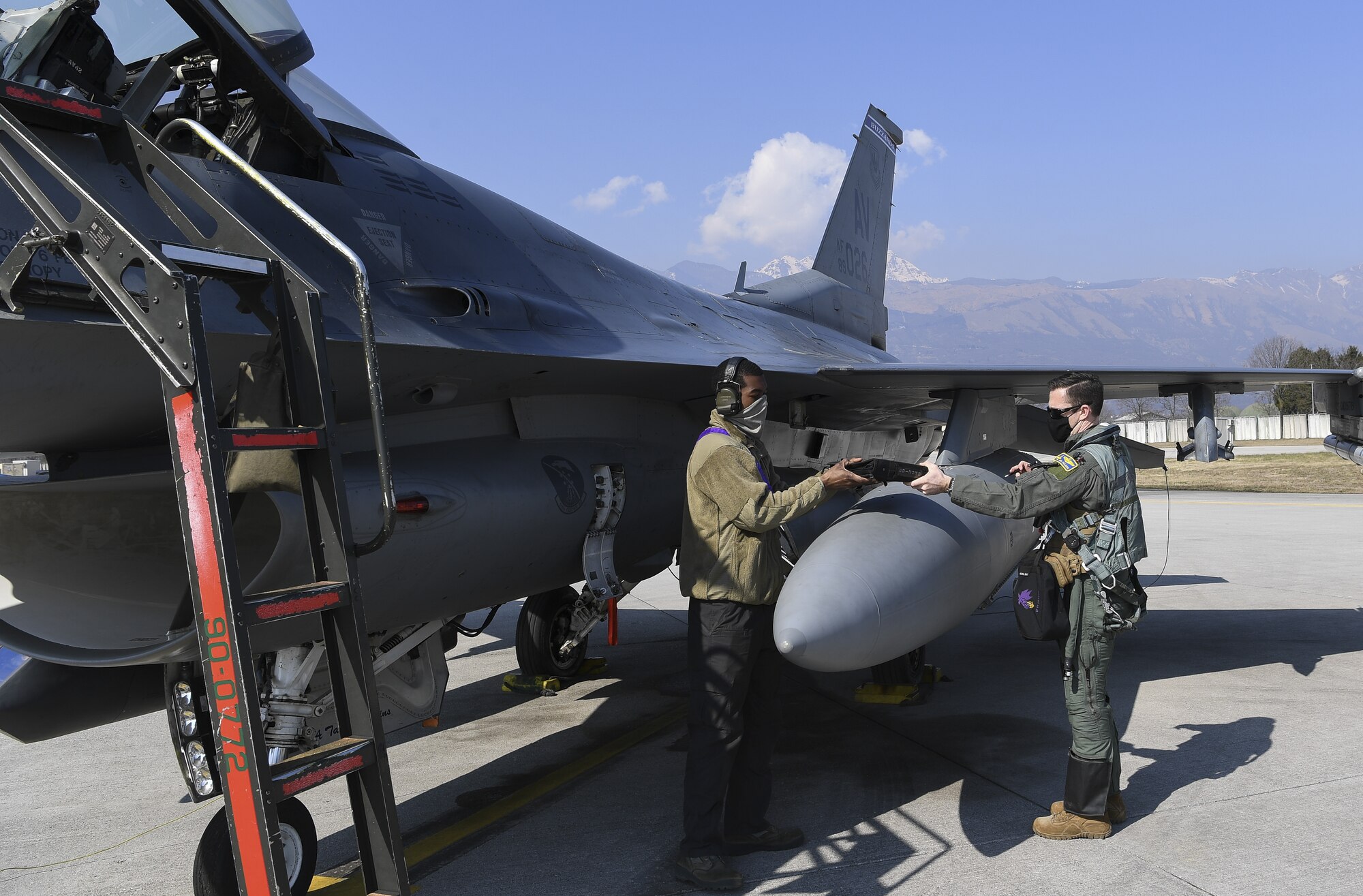 In addition to participating in an Agile Combat Employment dispersal exercise, F-16s from the 510th FS also deployed to Germany for exercise Agile Fury with the 480th FS and the German air force’s 74th Tactical Air Force Wing.