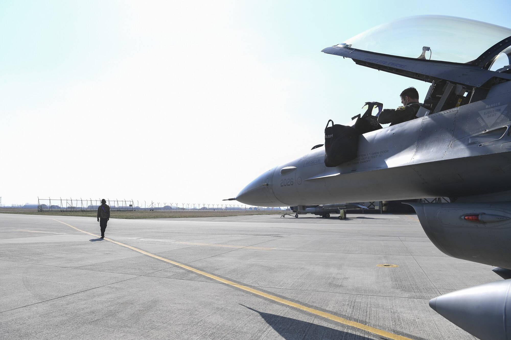 In addition to participating in an Agile Combat Employment dispersal exercise, F-16s from the 510th FS also deployed to Germany for exercise Agile Fury with the 480th FS and the German air force’s 74th Tactical Air Force Wing.