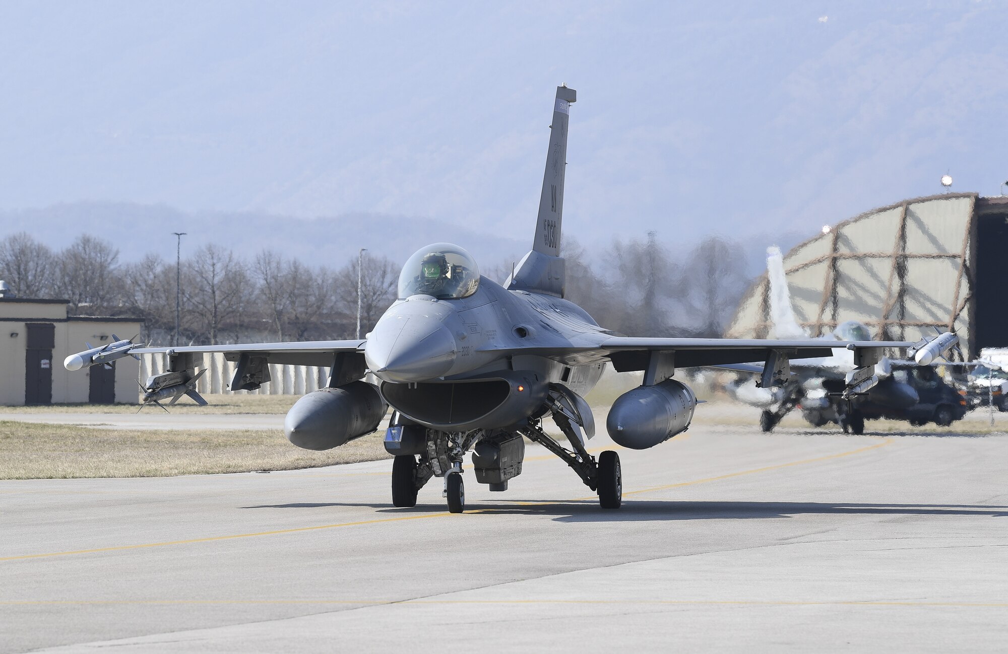 In addition to participating in an Agile Combat Employment dispersal exercise, F-16s from the 510th FS also deployed to Germany for exercise Agile Fury with the 480th FS and the German air force’s 74th Tactical Air Force Wing.