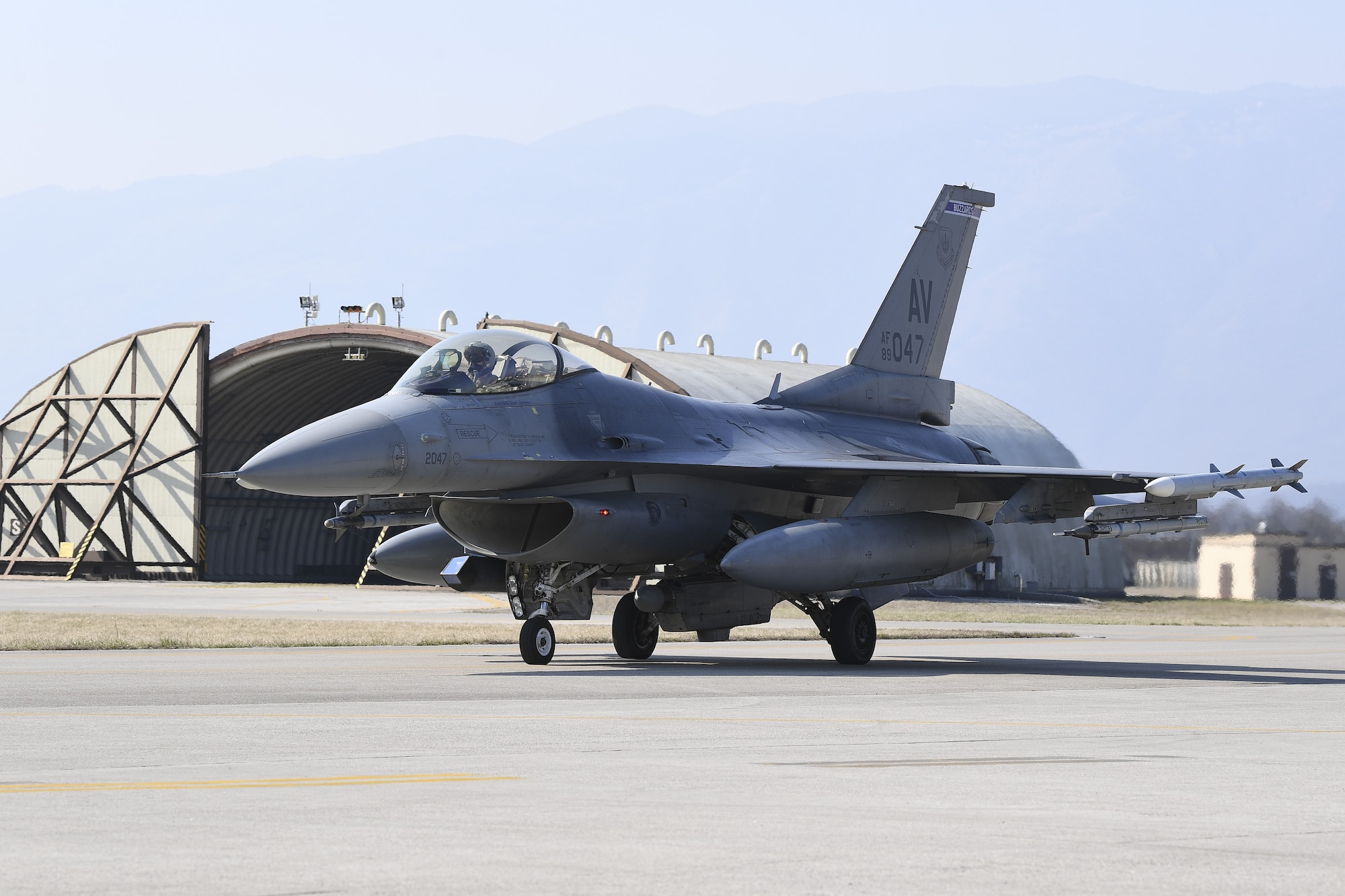 In addition to participating in an Agile Combat Employment dispersal exercise, F-16s from the 510th FS also deployed to Germany for exercise Agile Fury with the 480th FS and the German air force’s 74th Tactical Air Force Wing.