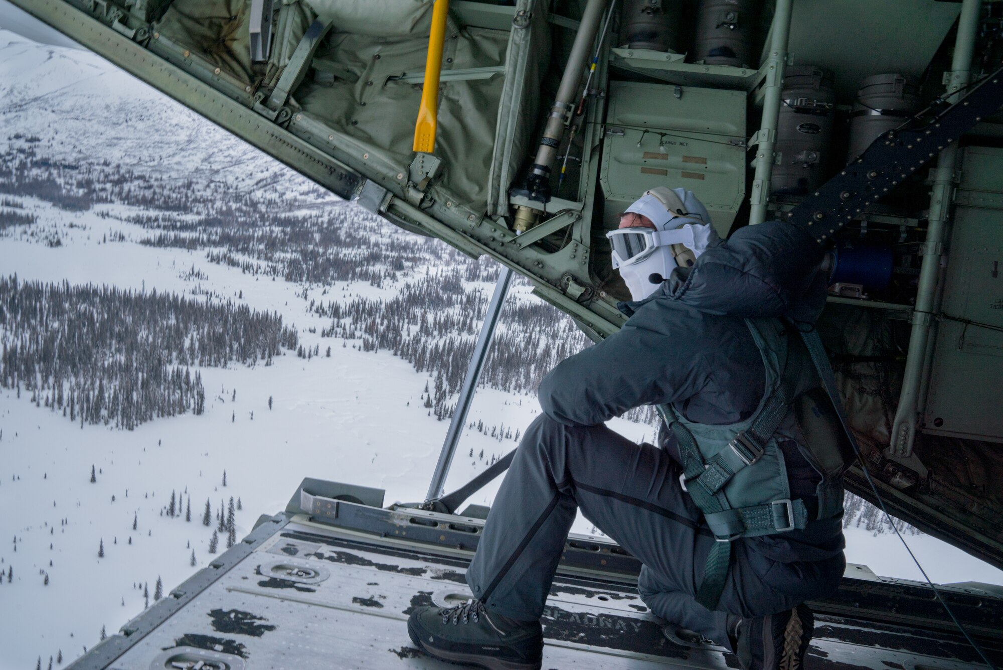 A photo of Airmen conducting cold weather training