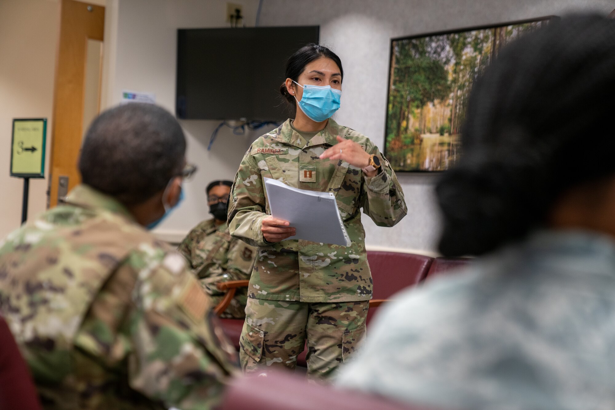 413th ASTS administers COVID vaccine