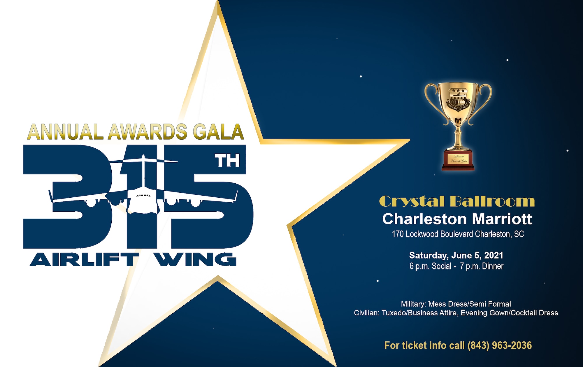 315th Airlift Wing Annual Awards Gala