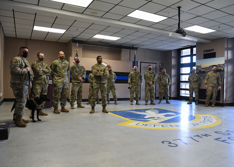 377th SFG unveils renovated Heritage Room, showcases history of