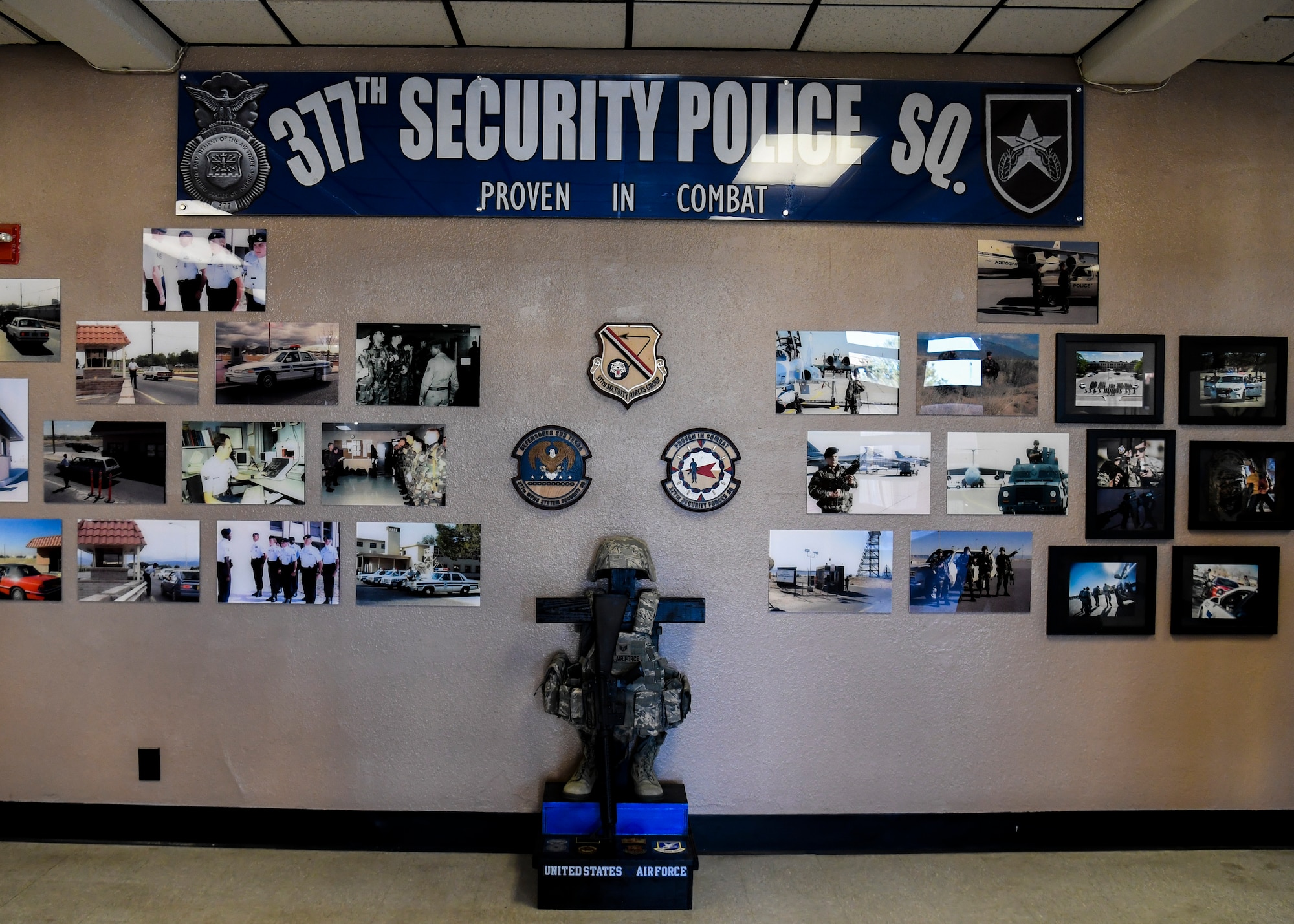 377th SFG Heritage Room.