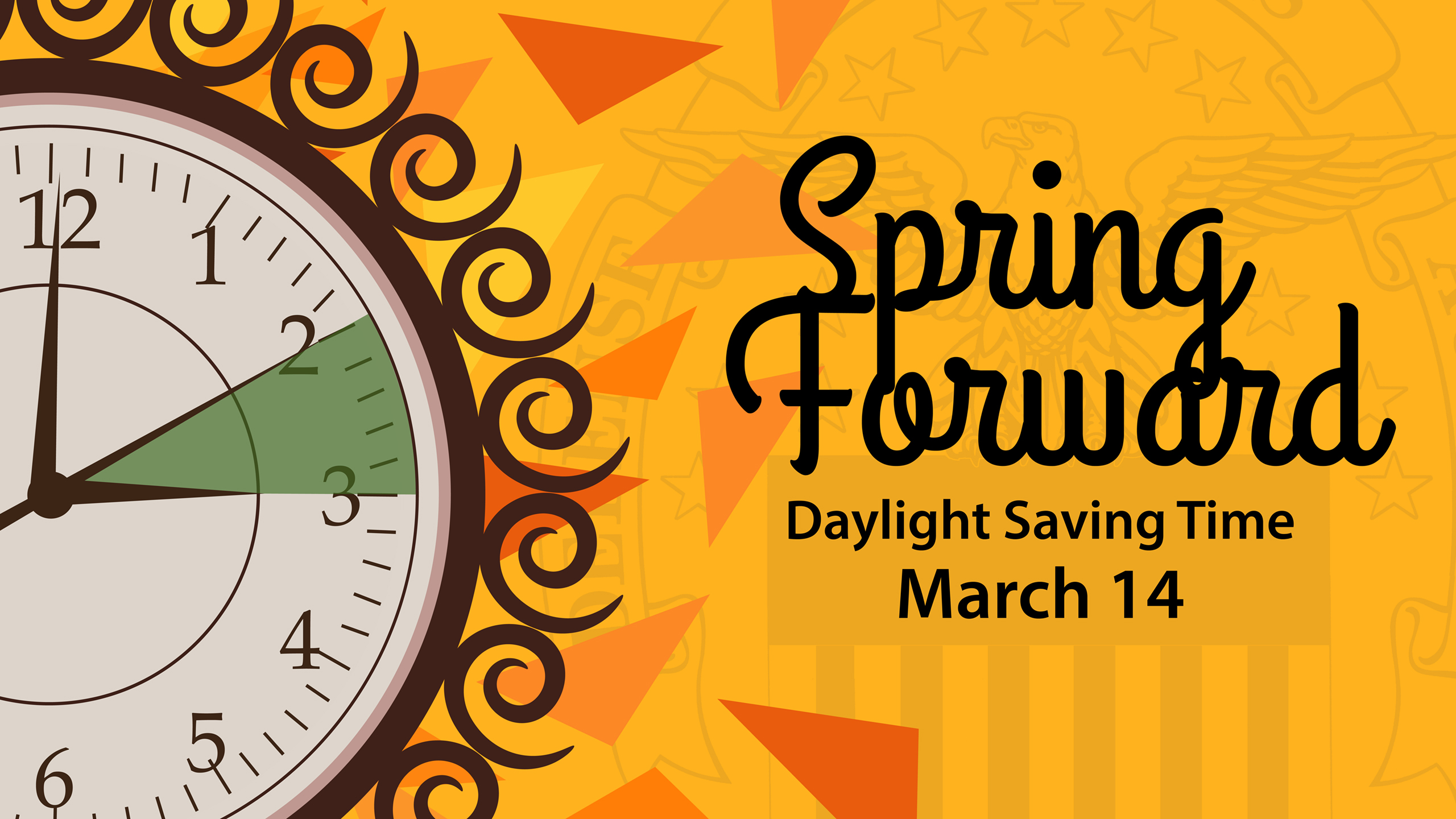 Daylight saving time Spring forward this Sunday > Defense Logistics