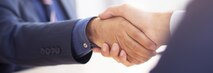 Business handshake