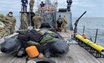 210305-N-NO901-0001 CONSTANTA, Romania (March 5, 2021) Explosive Ordnance Disposal (EOD) technicians assigned to Explosive Ordnance Disposal Mobile Unit (EODMU) 8 conducted EOD and mine counter measure (MCM) operations with Romanian EOD and Turkish unmanned underwater vehicle (UUV) units during Exercise Poseidon 21 in Constanta, Romania, March 5, 2021. U.S. 6th Fleet, headquartered in Naples, Italy, conducts the full spectrum of joint and naval operations, often in concert with allied and interagency partners, in order to advance U.S. national interests, and promote security and stability in Europe and Africa.
