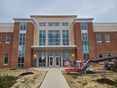 The 91st Cyber Brigade headquarters currently under construction at Fort Belvoir, Virginia.