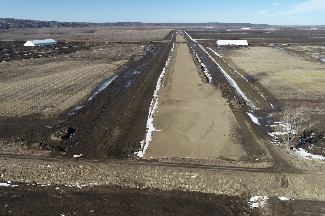 L536 levee at full height