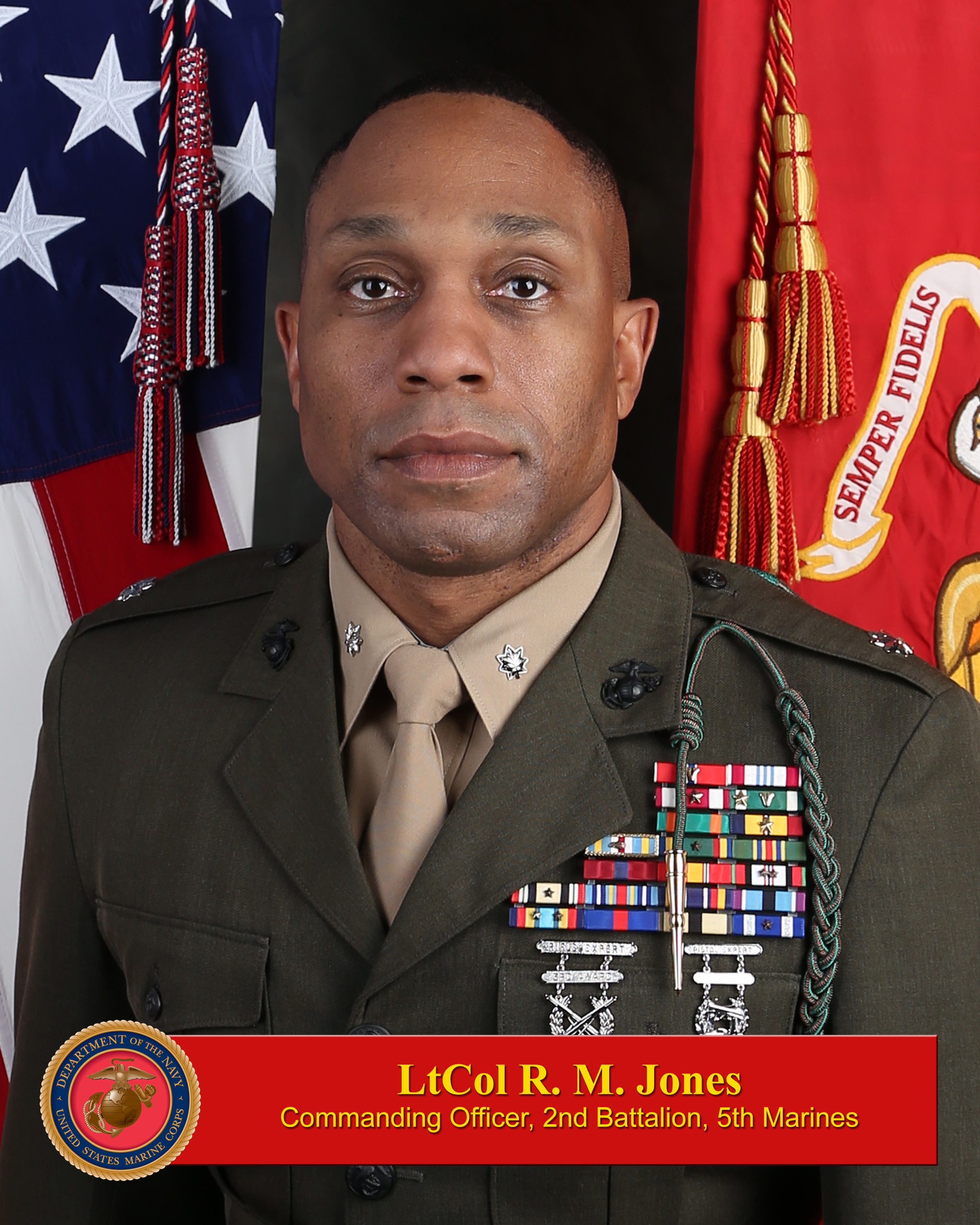 Lieutenant Colonel Robert M. Jones > 1st Marine Division > Leaders