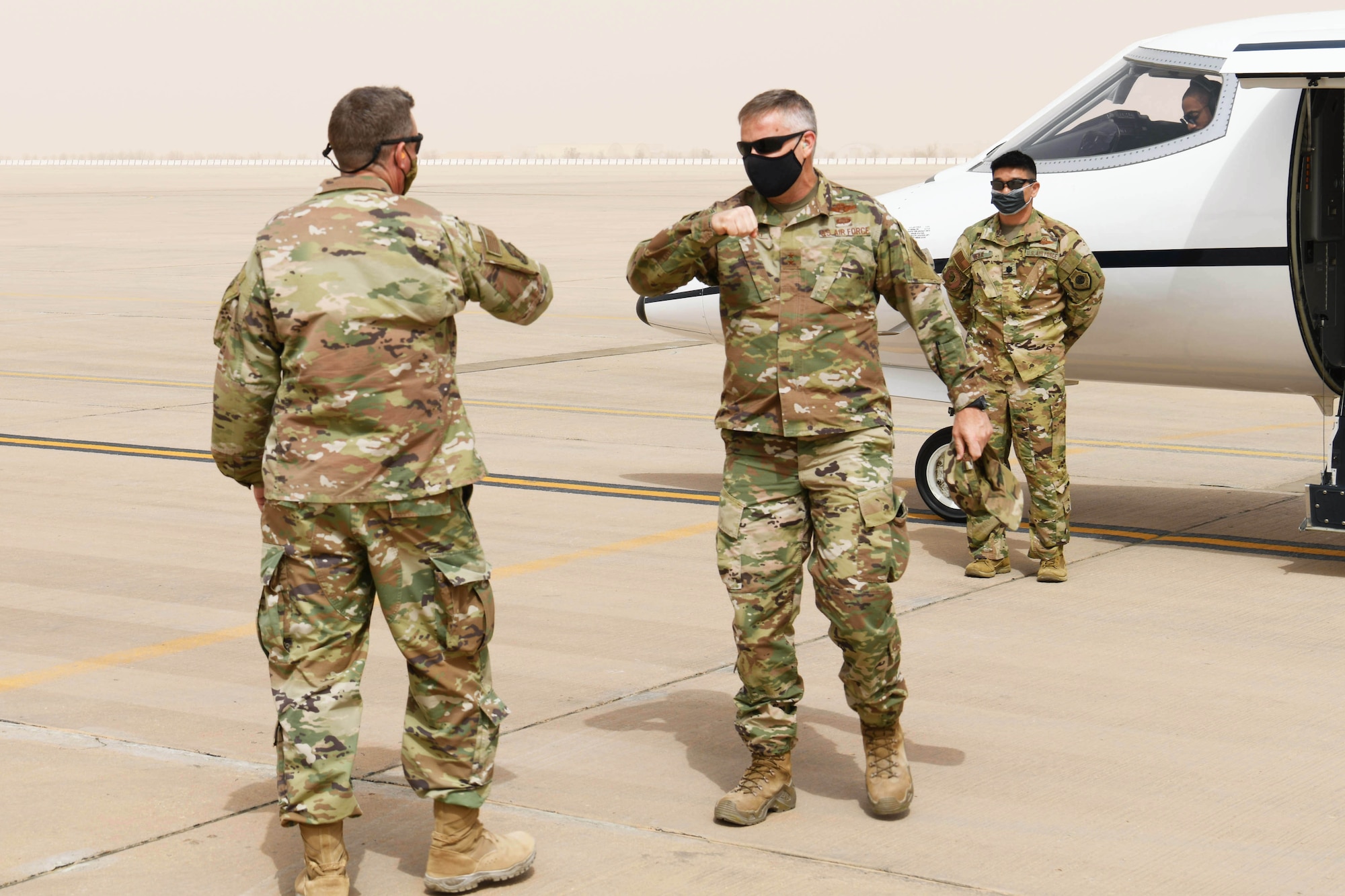 AFCENT DCFACC visits Prince Sultan Air Base