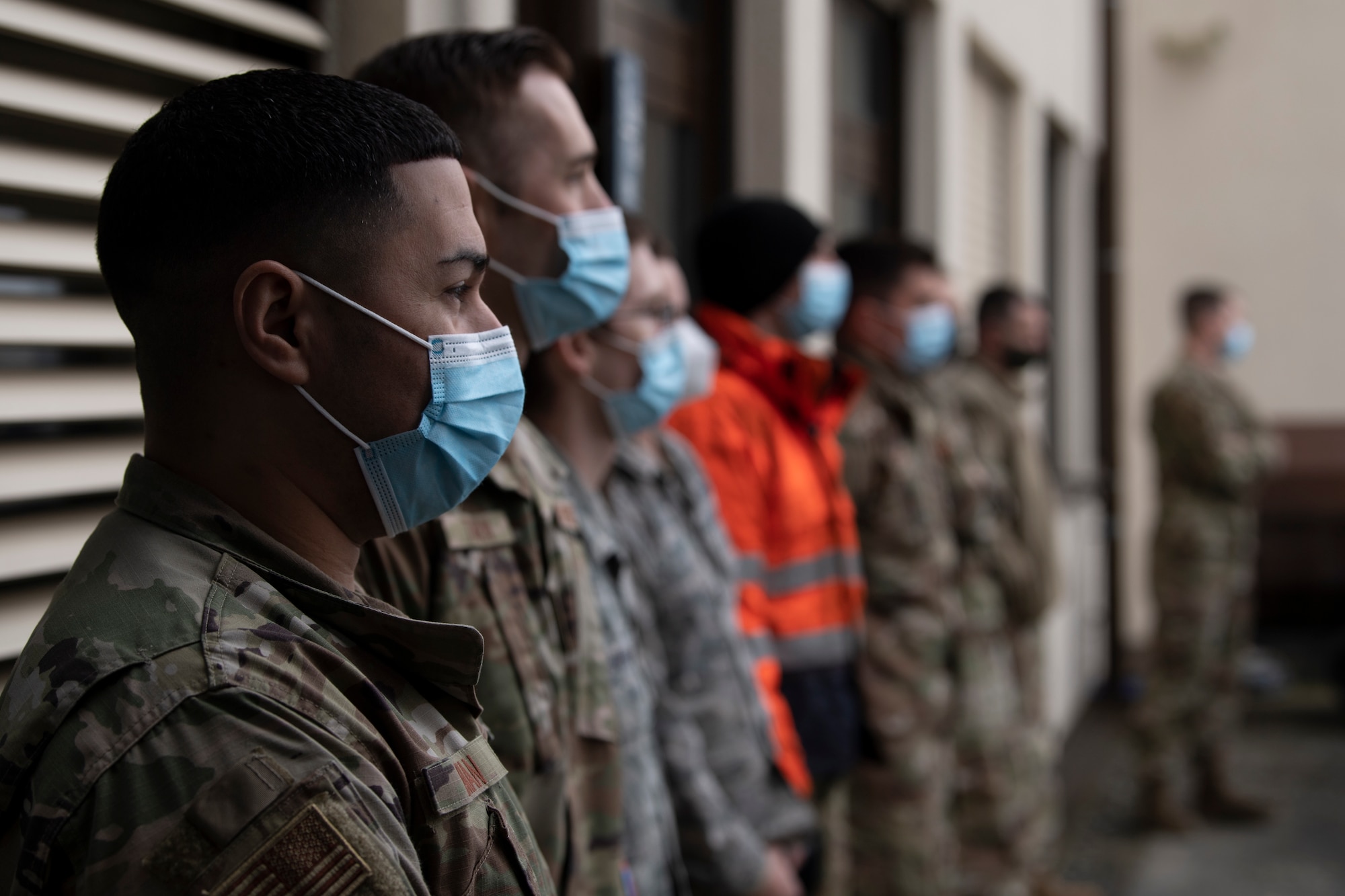 U.S. Air Force members of the 726th Air Mobility Squadron attend Bird and Wildlife Aircraft Strike Hazard (BASH) training at the 726th AMS on Spangdahlem Air Base, Germany, March 5, 2021.