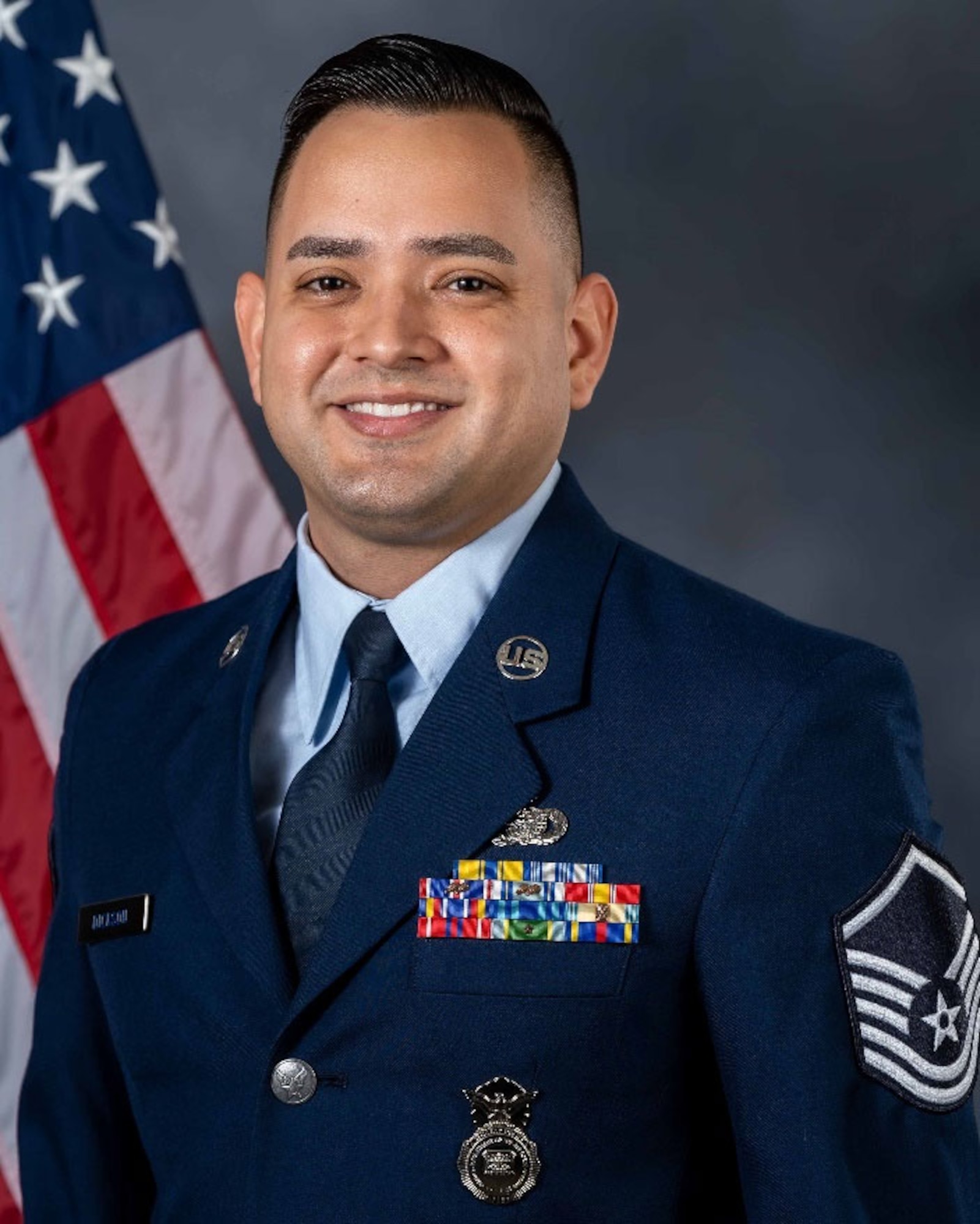 Master Sgt. Matthew E. Dickson, 2020 482nd Fighter Wing Senior Noncommissioned Officer of the Year. (U.S. photo by Tech. Sgt. Lionel Castellano)
