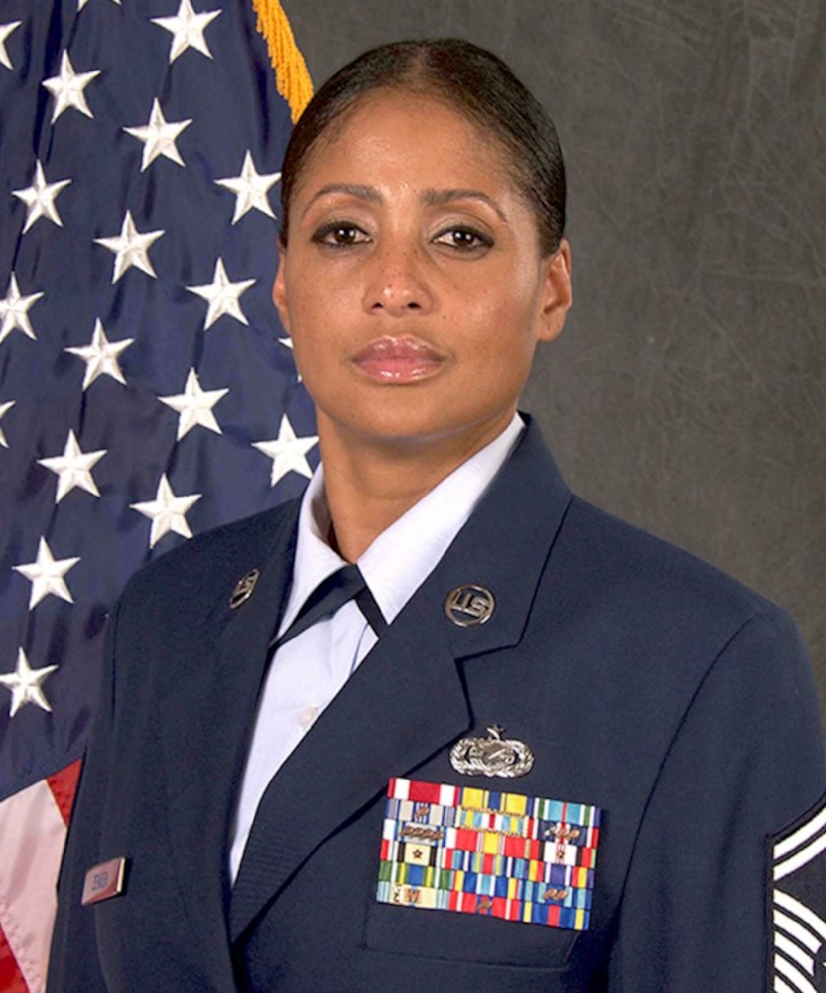 Senior Master Sgt. Ana C. Barbosa, 2020 482nd Fighter senior noncommissioned officer of the year. (U.S. Photo by Tech. Sgt. Lionel Castellano)
