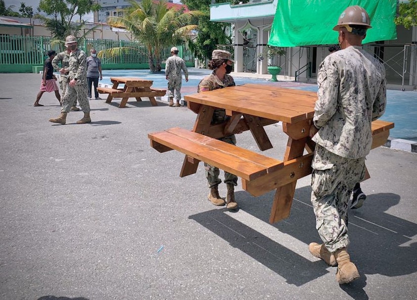 Task Force Oceania and Seabees team up in Timor-Leste