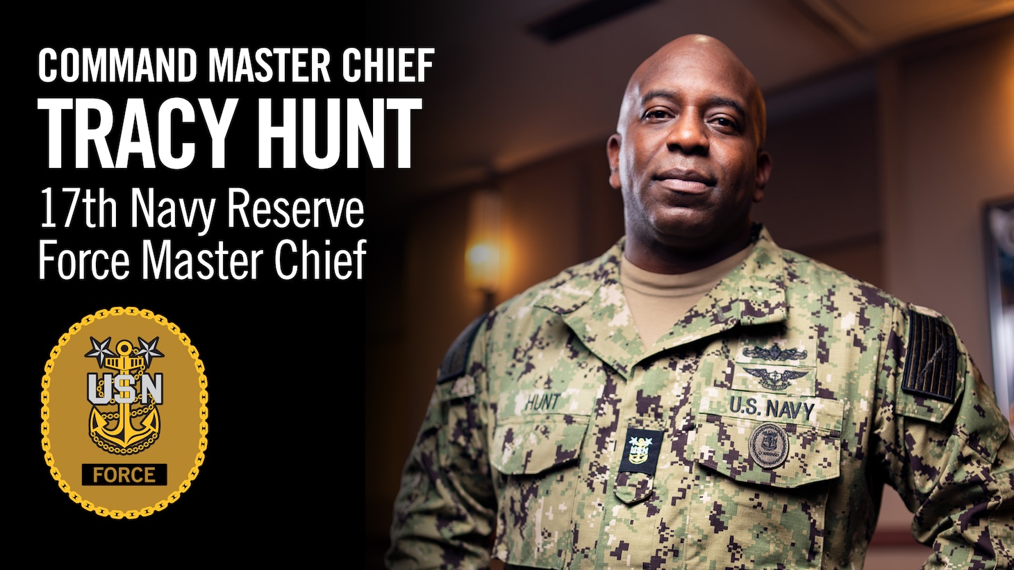 Chief of Navy Reserve Announces 17th Force Master Chief of the Navy