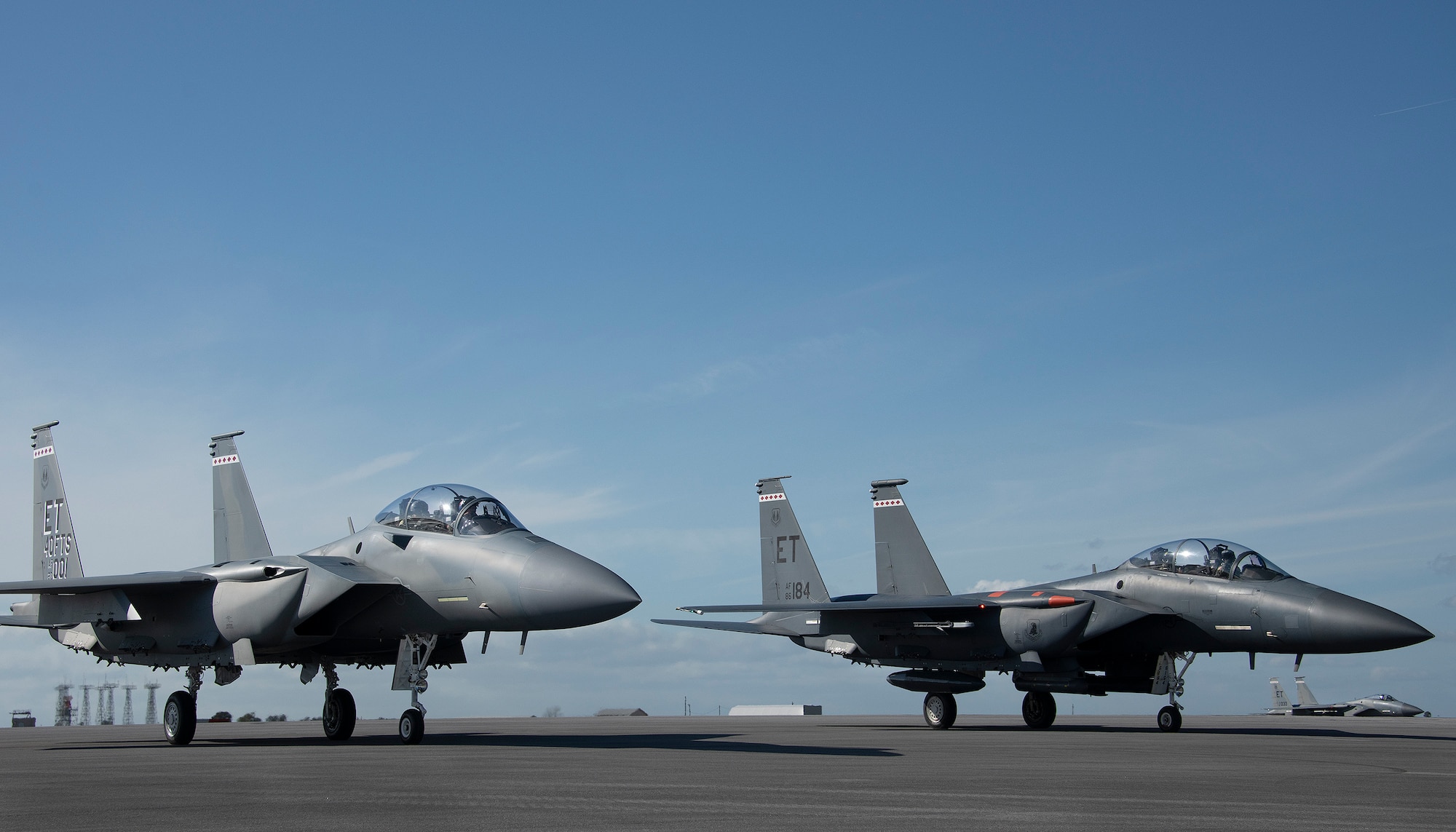 F-15EX arrives at Eglin