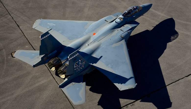 AF's first F-15EX arrives at Eglin