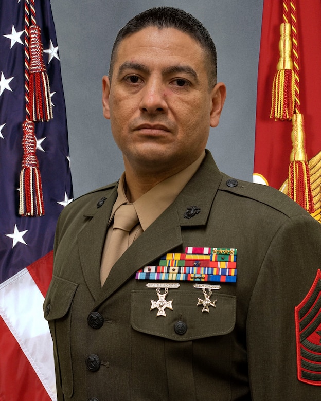 Sergeant Major Adrian J Lopez 1st Marine Corps District Recruiting