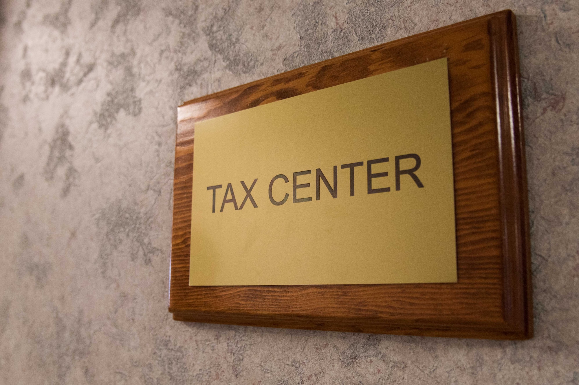 The McConnell Air Force Base, Kansas, Tax Center is open Monday-Friday until mid-April, from 8 a.m. to 4 p.m. and is located in building 750. To make an appointment at the tax center, call (316) 759-2487. (U.S. Air Force photo by Senior Airman Alexi Bosarge)