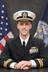 Studio portrait of Cmdr. Graig T. Diefenderfer