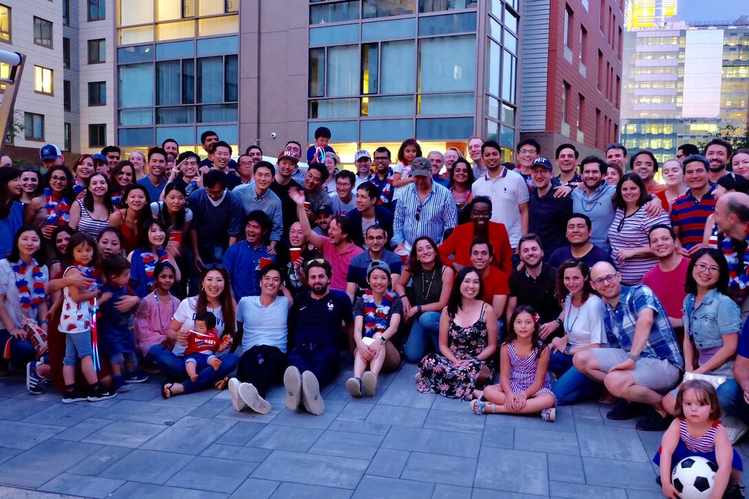 Members of the MIT Sloan Fellows MBA Program, class of 2020, and family.