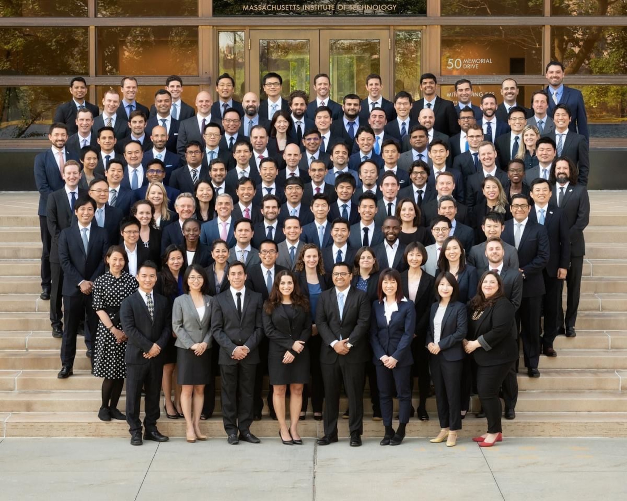 Members of the MIT Sloan Fellows MBA Program, class of 2020.