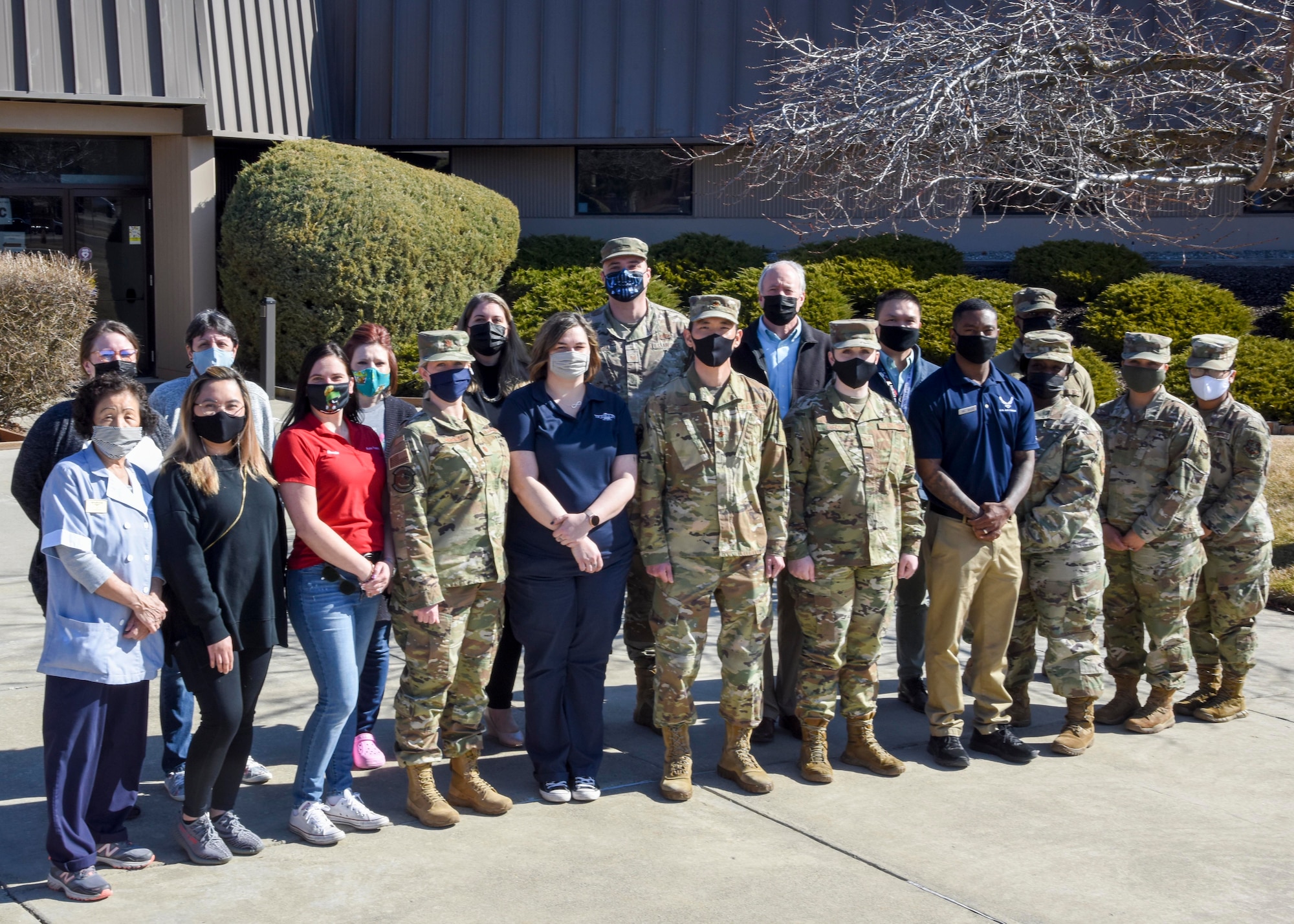 92nd FSS leadership group photo