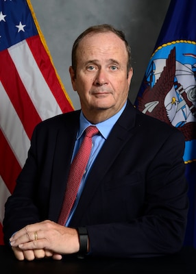 Official biography photo of Mr. Robert A. Stephenson, director, Communications and Information Systems, U.S. Pacific Fleet.