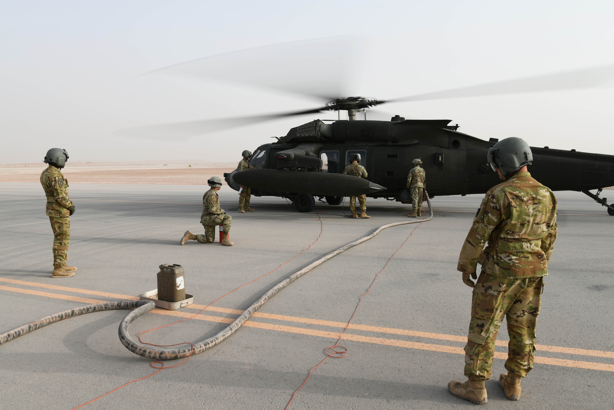 PSAB POL Airmen perform Army FARP