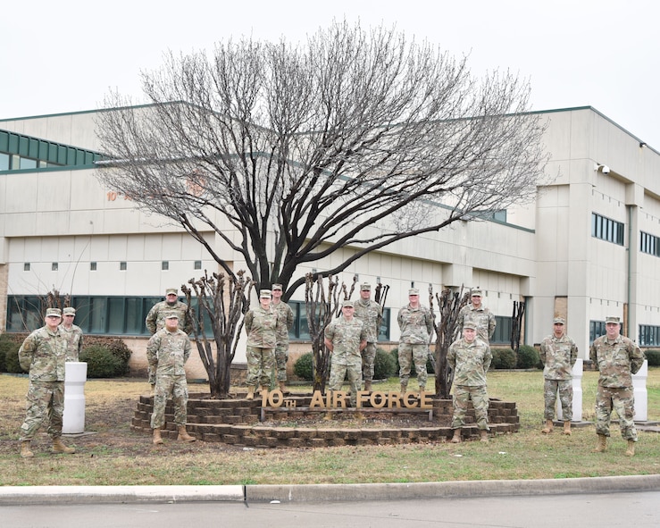 March 1-5, Tenth Air Force command chiefs participated in the annual awards board at the Tenth Air Force Headquarters on Naval Air Station Joint Reserve Base Fort Worth, Texas. This allowed the chiefs to review the annual award winners from each unit, select the winners at the numbered Air Force level and work on the packages before submitting them to Air Force Reserve Command.