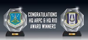HQ ARPC and HQ RIO Earns 11 in 2020 A1 Awards (U.S. Air Force Graphic by Tech. Sgt. Della Creech)