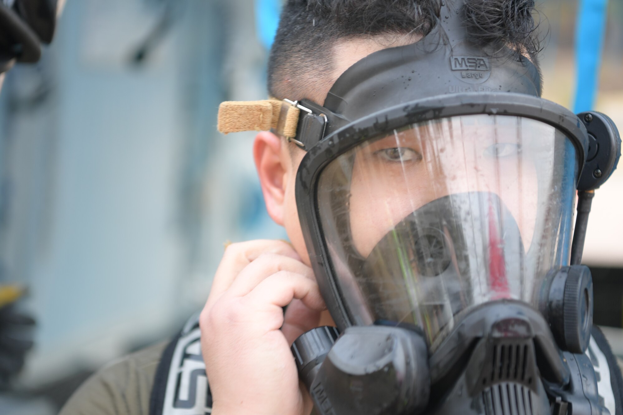 The base held a routine training for a suspicious call