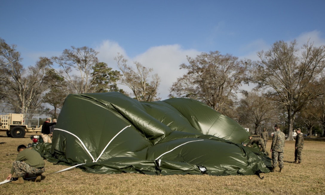 II MEF Marines receive training on Camp Lejeune, N.C., Jan. 12-14, 2021