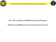 Updated Preliminary Marksmanship Instruction & Evaluation guides for all issue Army small arms equipment can be downloaded at https://www.usar.army.mil/ARM