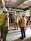 SCHOFIELD BARRACKS (Dec. 10, 2020) -- Honolulu District Commander Lt. Col.. Eric Marshall discusses construction progress with the District's Schofield Barracks Quad B Bldg. 155 renovation project team during