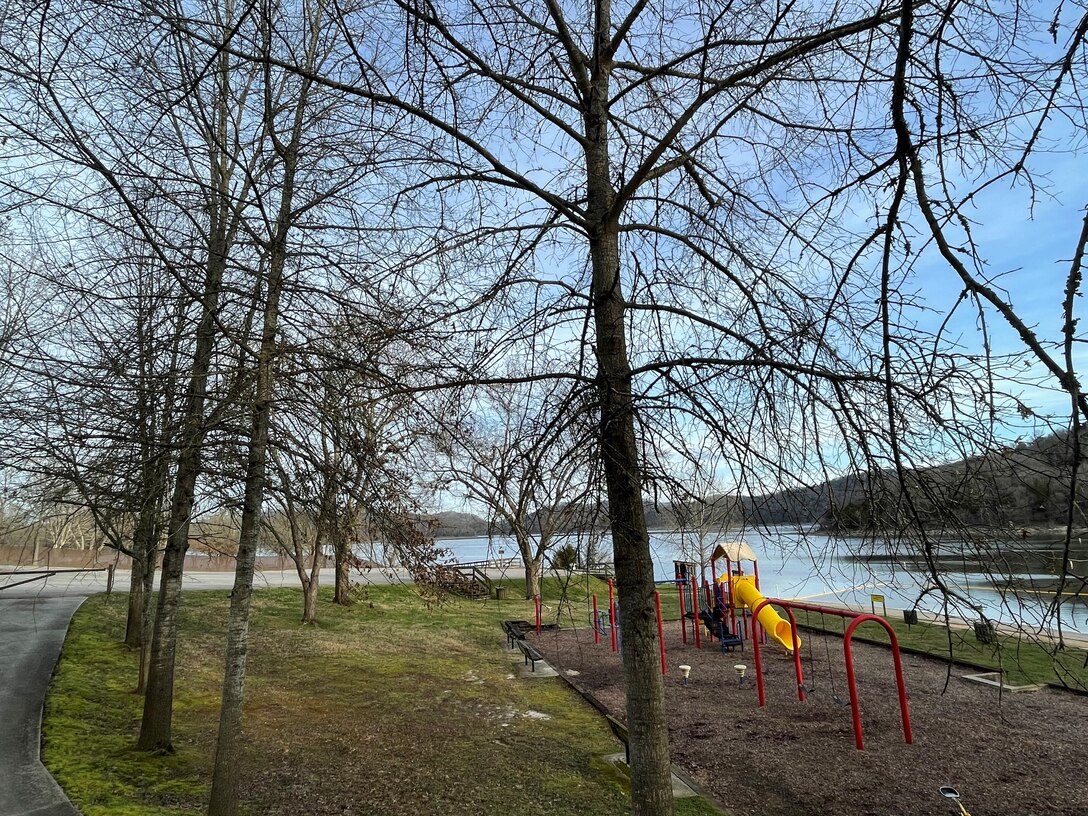 The U.S. Army Corps of Engineers Nashville District is closing Floating Mill Recreation Area at Center Hill Lake in Silver Point, Tennessee, Thursday, March 18, through Sunday, March 21.  (USACE Photo by Ashley Webster)