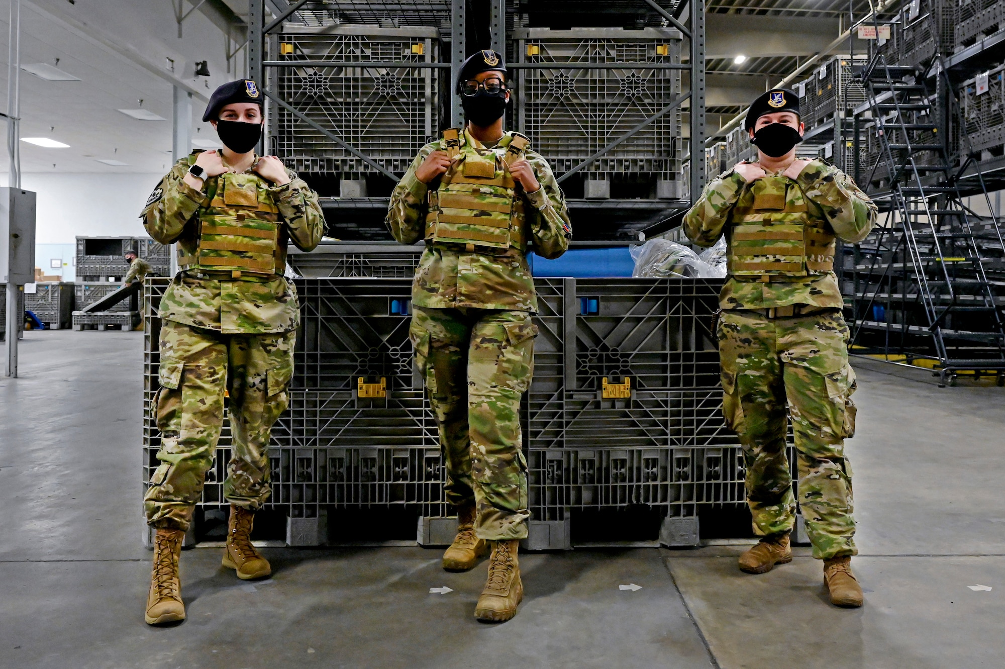 A group of people pose for a photo