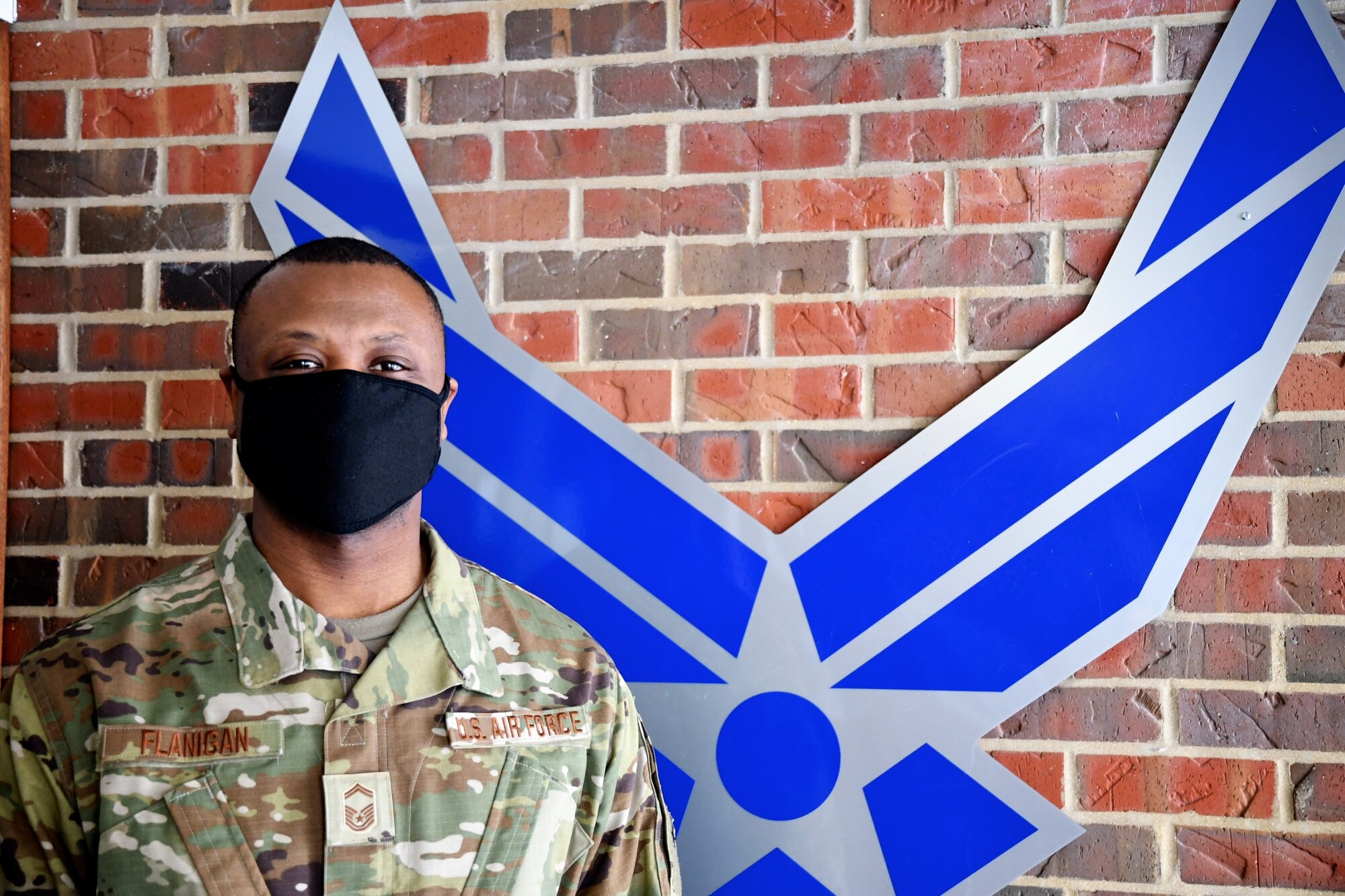 Senior Master Sgt. Aaron Flanigan, specialist section chief, under the 932nd Maintenance Group's Aircraft Maintenance Squadron, pauses to reflect on what it means to be leading others as  an NCO, or noncommissioned officer, with the Air Force Reserve unit at Scott Air Force Base, Ill.  "It means a lot to me.  It's an honor and a privilege to be able to lead Airmen.  You are helping to mold future leaders of the Air Force.  I don't take it lightly," Flanigan said.

He's been with the unit for 12 years and hopes to improve the Air Force in the future by adding inputs.  "I consider how to serve and observe.  I see where the needs are and any shortfalls, and look at how to improve it, not only with words, but in deeds as well.  I try to hit challenges head on and have a well-thought-out plan to meet those challenges," he noted March 2, 2021.
(U.S. Air Force photo by Lt. Col. Stan Paregien)