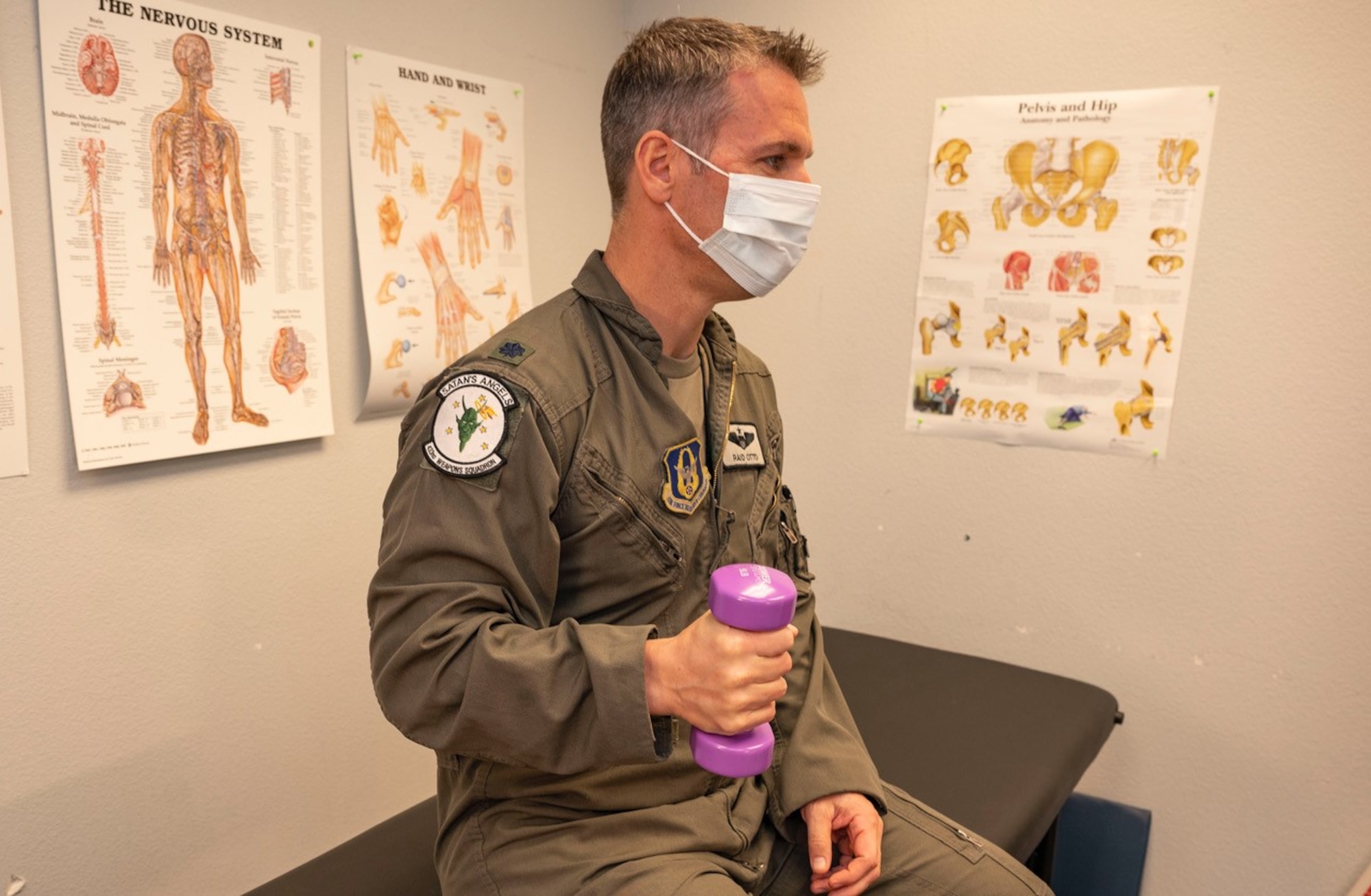 Pilot does exercise