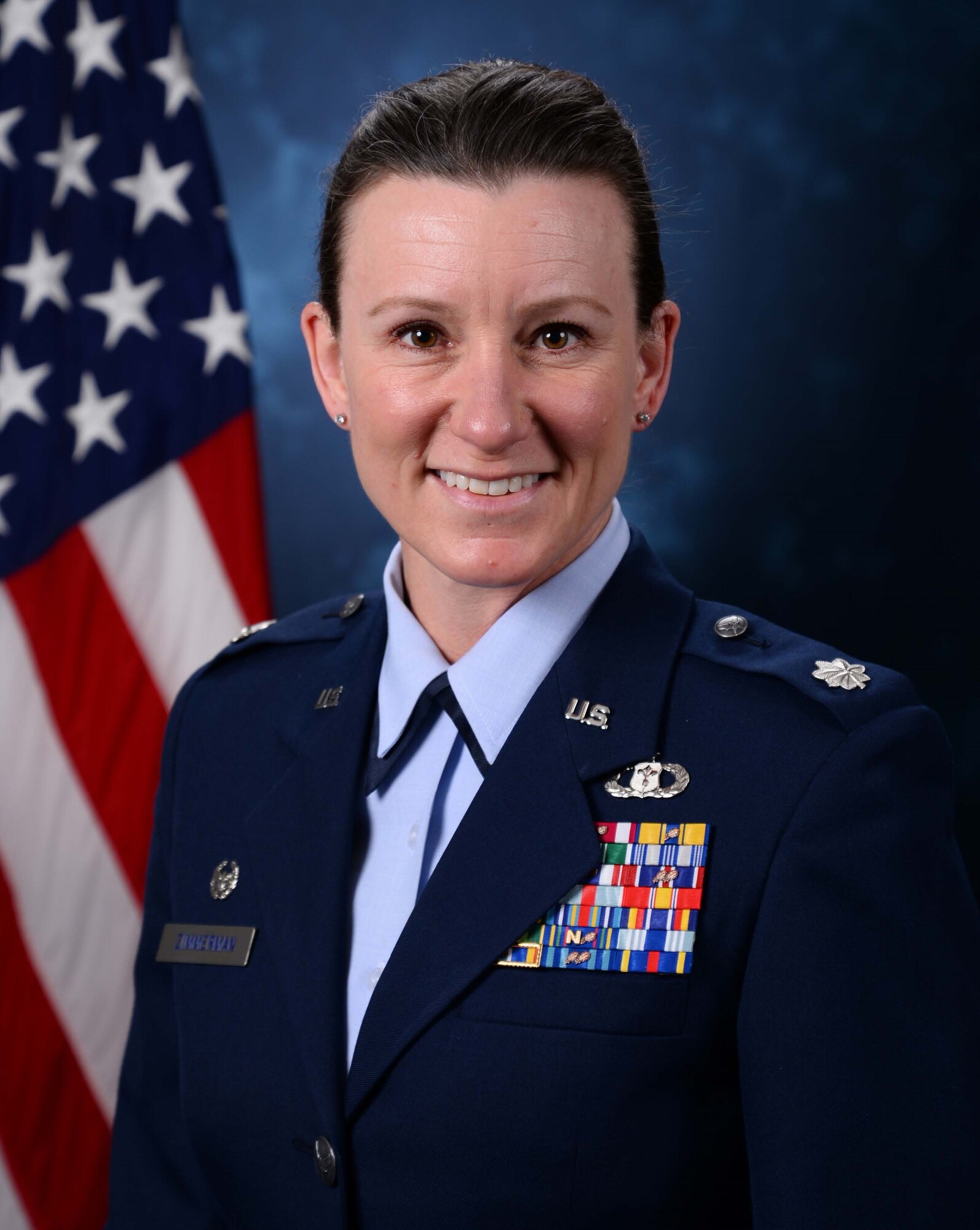 Lt. Col. Sarah J. Zimmerman, 17th Operational Weather Squadron commander